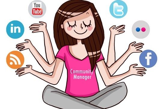 community manager multiconnecté